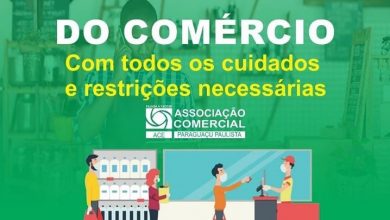 Uso de máscara pode salvar comércio