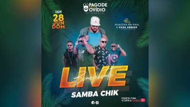 Live Pagode do Ovídio apresenta de SambaChick em Prol da Casa Abrigo