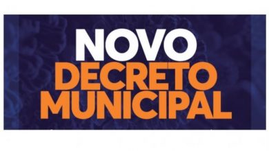 Novo Decreto altera horários de funcionamento de supermercados, lojas de conveniência, açougues e quitandas em Paraguaçu