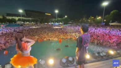 Festa de musica eletronica Wuhan coronavirus Covid 19