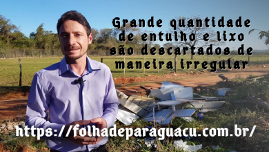 Reportagem Lixo Paraguacu Paulista