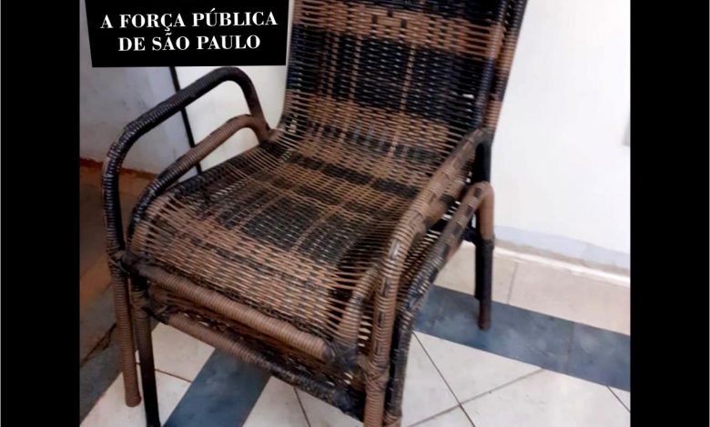 Homem é preso por furto de cadeiras Paraguaçu Paulista