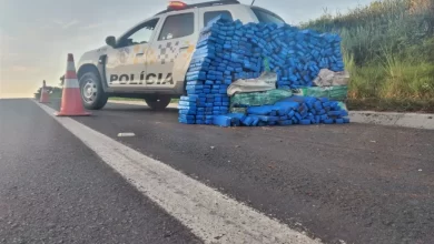 O motorista do veículo não foi encontrado na região