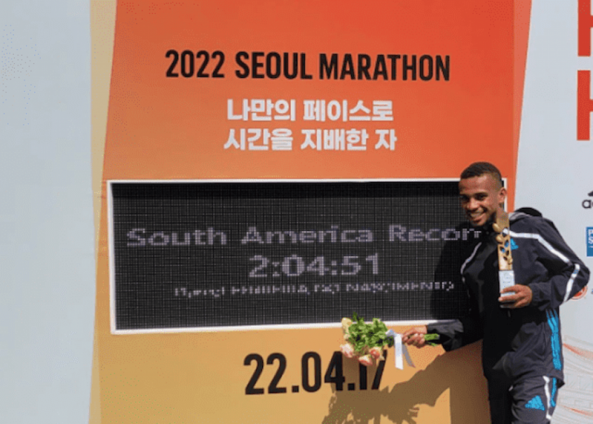Daniel Nascimento faz história ao bater recorde na maratona