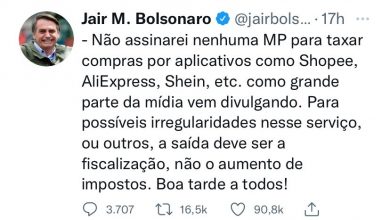 Twitter Bolsonaro Marketplace