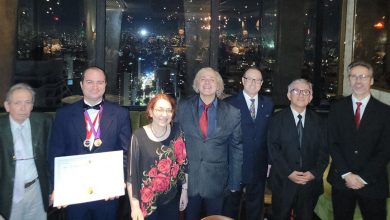 Dante Mantovani é empossado Na Academia Paulista de Música e recebe título de Comendador da Academia de Música do Brasil