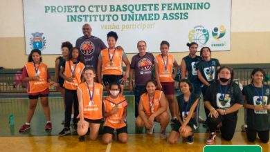Alunas do Projeto CTU Basquete participam de atividades com profissionais do esporte