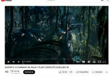 Avatar 2: O Caminho da Água é vazado no YouTube em 4K
