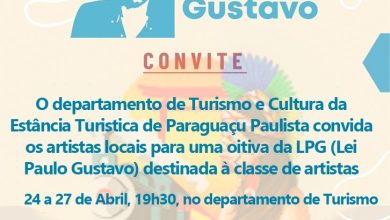 Departamento de Turismo e Cultura realiza oitivas da Lei Paulo Gustavo com artistas locais