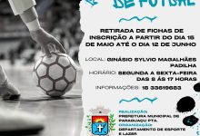 Campeonato Municipal de Futsal Masculino Livre em Paraguaçu Paulista