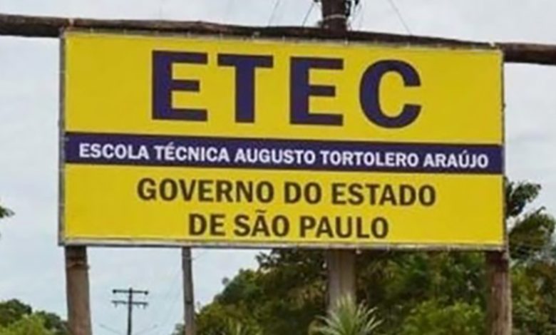 Processo Seletivo Etec Paraguaçu Paulista