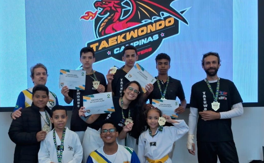 Atletas paraguaçuenses brilham no 38º Campeonato Brasileiro de Taekwondo