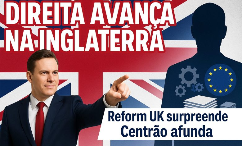 Vitória do Reform UK nas eleições locais sinaliza o esgotamento do centrismo e o avanço de propostas conservadoras autênticas