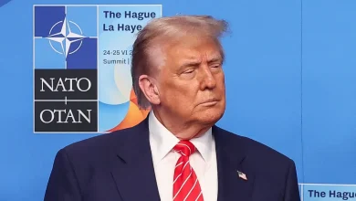 A OTAN se reuniu em Haia para discutir estratégia de defesa e orçamento, com presidente dos EUA Donald Trump apresentando proposta de US$ 893 bilhões, que prevê aumento em gastos com drones e mísseis e redução em gastos com caças F-35.