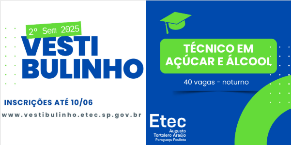 Etec de Paraguaçu Paulista abre inscrições para curso técnico gratuito de Açúcar e Álcool