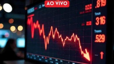América e Brasil: mercado financeiro em alta, mas o Brasil enfrenta desafio de juros altos, afetando a Bolsa de Valores de São Paulo, enquanto a Fed nos EUA promete corte de juros.