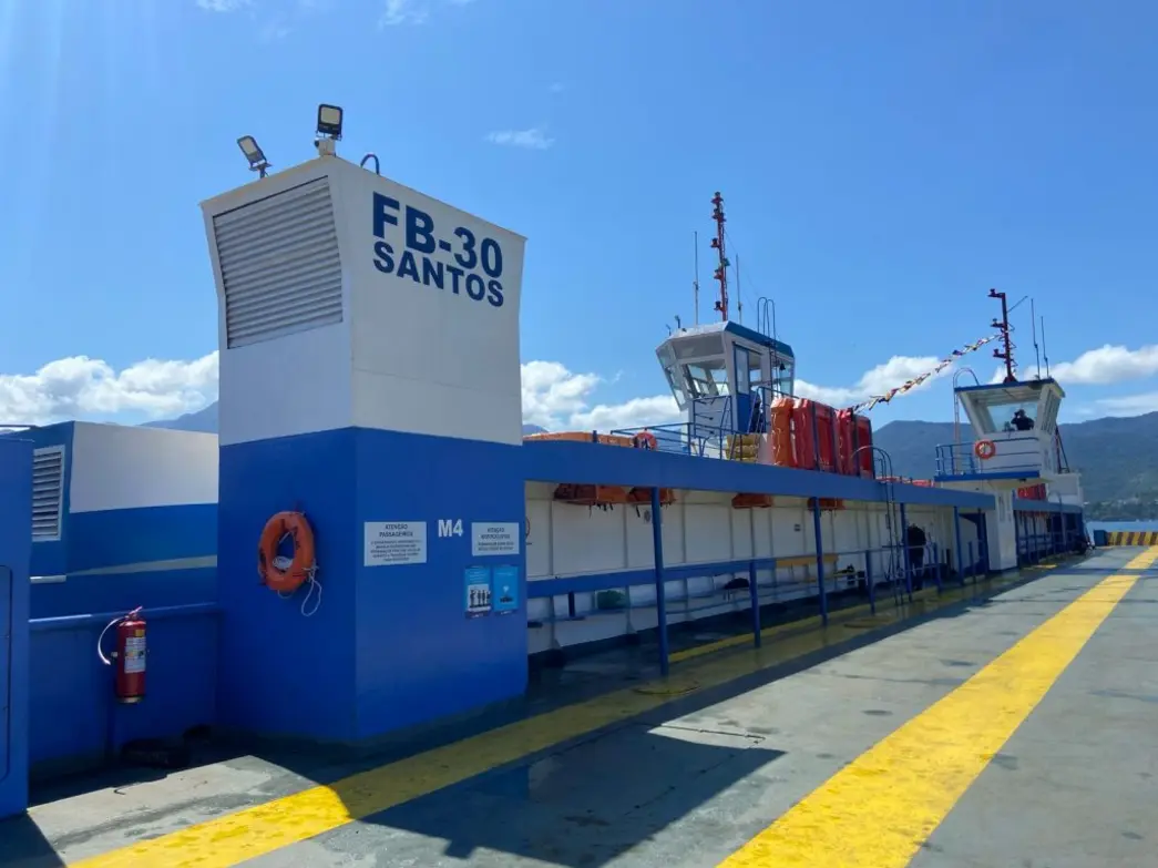 Governador do Estado de São Paulo lança edital para PPP das Travessias Hídricas, com investimento de R$ 2 bilhões, visando melhorar infraestrutura e segurança dos passageiros, reduzir tempo de viagem e melhorar qualidade do serviço.