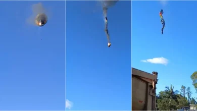 Tragédia aérea em Praia Grande, Santa Catarina, leva ao menos 4 vítimas fatais após aeronave pegar fogo em pleno ar e cair sobre a praia, causando danos e destruição.