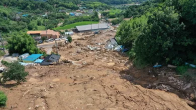 Violent storm hits South Korea, causing devastation and at least 14 deaths, with widespread flooding, landslides, and thousands displaced.