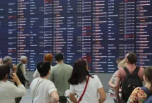Russo announces closure of Moscow's main airports due to Ukrainian drone attacks, sparking concern among passengers and staff, and raising concerns about regional stability.