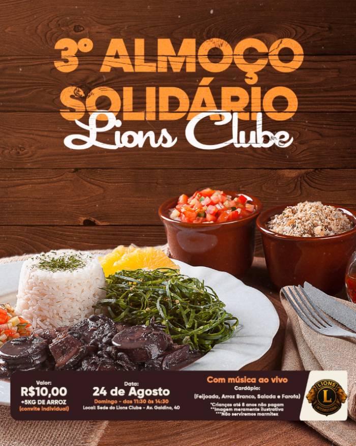 ALMOCO LIONS 2