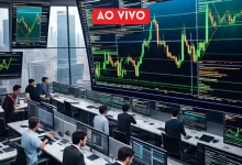 Índices futuros dos EUA recuam após alcançarem novos recordes, gerando especulações sobre a economia americana e a política monetária do Federal Reserve.