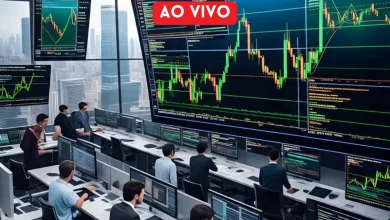Índices futuros dos EUA recuam após alcançarem novos recordes, gerando especulações sobre a economia americana e a política monetária do Federal Reserve.