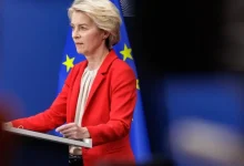 President Trump meets with European Commission President Ursula von der Leyen in Scotland to discuss a potential new trade deal. Negotiations aim to avoid tariffs between the US and EU.