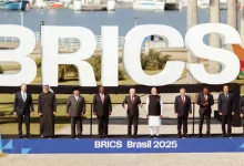 BRICS leaders' declaration condemns violent acts, criticizes Israeli occupation, and emphasizes international cooperation in areas like health, education, and sustainable development, reflecting their commitment to improving people's lives.