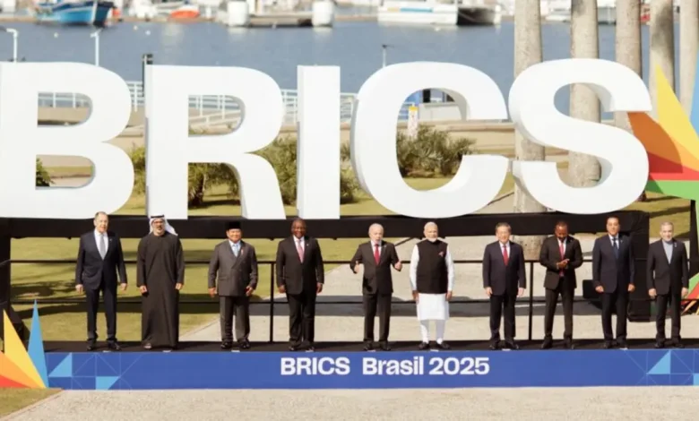 BRICS leaders' declaration condemns violent acts, criticizes Israeli occupation, and emphasizes international cooperation in areas like health, education, and sustainable development, reflecting their commitment to improving people's lives.