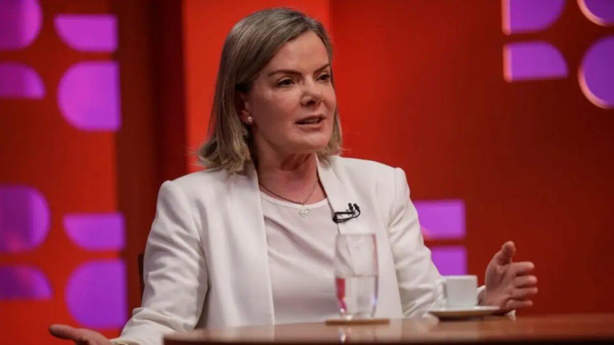 Gleisi Hoffmann, Brazil's Minister of Political Articulation, sparks controversy with scathing rebuke of opposition senator, fueling debate on loyalty to the nation's interests vs. political agenda.