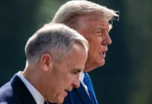 Trump critica decisão do Canadá de reconhecer Palestina, ameaçando impacto em negociações comerciais.