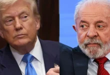 Trump diz que Lula pode entrar em contato a qualquer momento e expressa afeto pelo povo brasileiro. Reação surge após imposição de tarifas de 50% sobre exportações brasileiras. Lula afirma disposição para diálogo, enquanto Haddad confirma reunião com secretário do Tesouro americano para discutir pontos controversos.