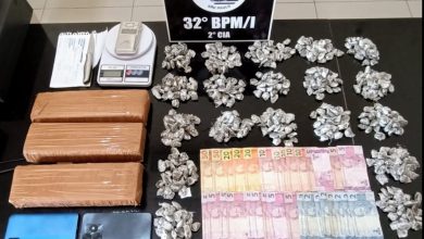 Menor e apreendido com mais de 4 kg de maconha em Paraguacu Paulista