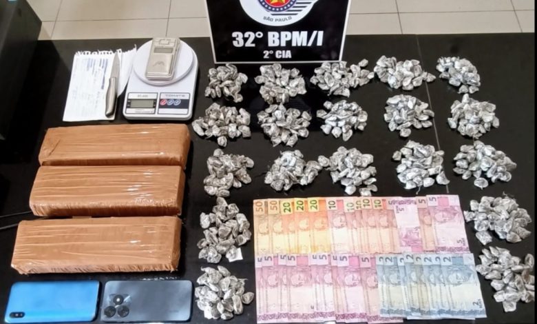 Polícia Militar de Paraguaçu Paulista Apreende Menor com Mais de 4 kg de Maconha no Humberto Soncini 1 Menor e apreendido com mais de 4 kg de maconha em Paraguacu Paulista