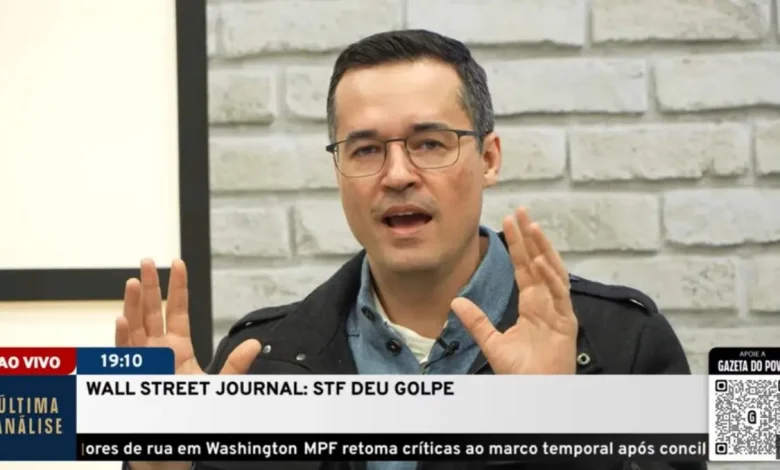 WSJ acusa Alexandre de Moraes de conduzir 'golpe de Estado' no Brasil. O artigo expõe a criminalização de opiniões, prisões preventivas e punições desproporcionais a manifestantes. Deltan Dallagnol e André Marsiglia analisam a gravidade das alegações e o impacto internacional.