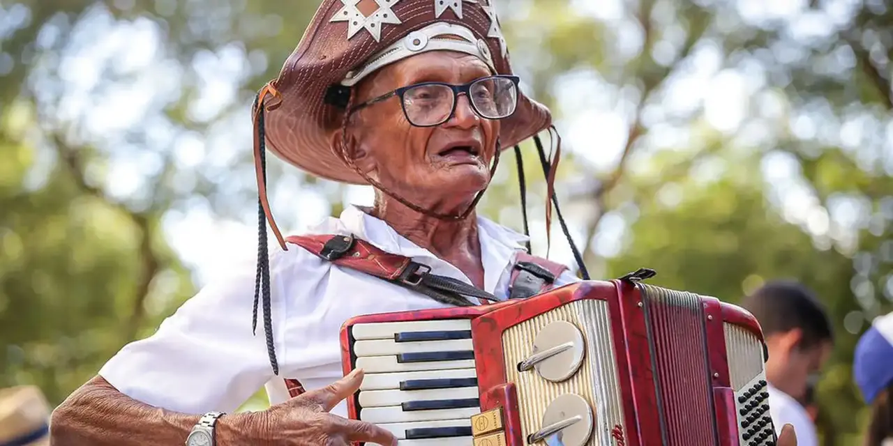 Teresina celebra a 17ª Procissão das Sanfonas! Homenagem a Luiz Gonzaga, aniversári do Piauí e aos 80 anos de Gonzaguinha com música, apresentações e benção das sanfonas. Daniel Gonzaga convida a todos para celebrar!