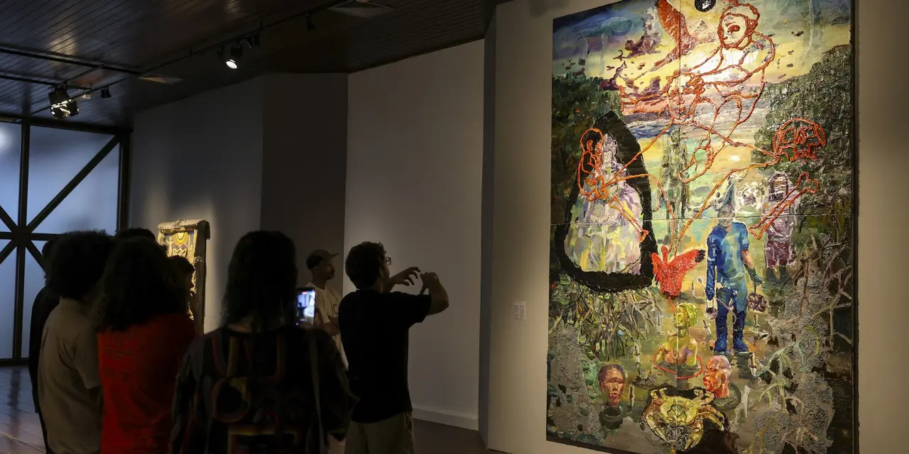 Artista visual brasileiro Thiago Martins de Melo expõe primeira vez em São Luís. "Cosmogonia Colérica" reúne 21 obras no Convento das Mercês e Espaço Cultural Chão SLZ até 10 de outubro.