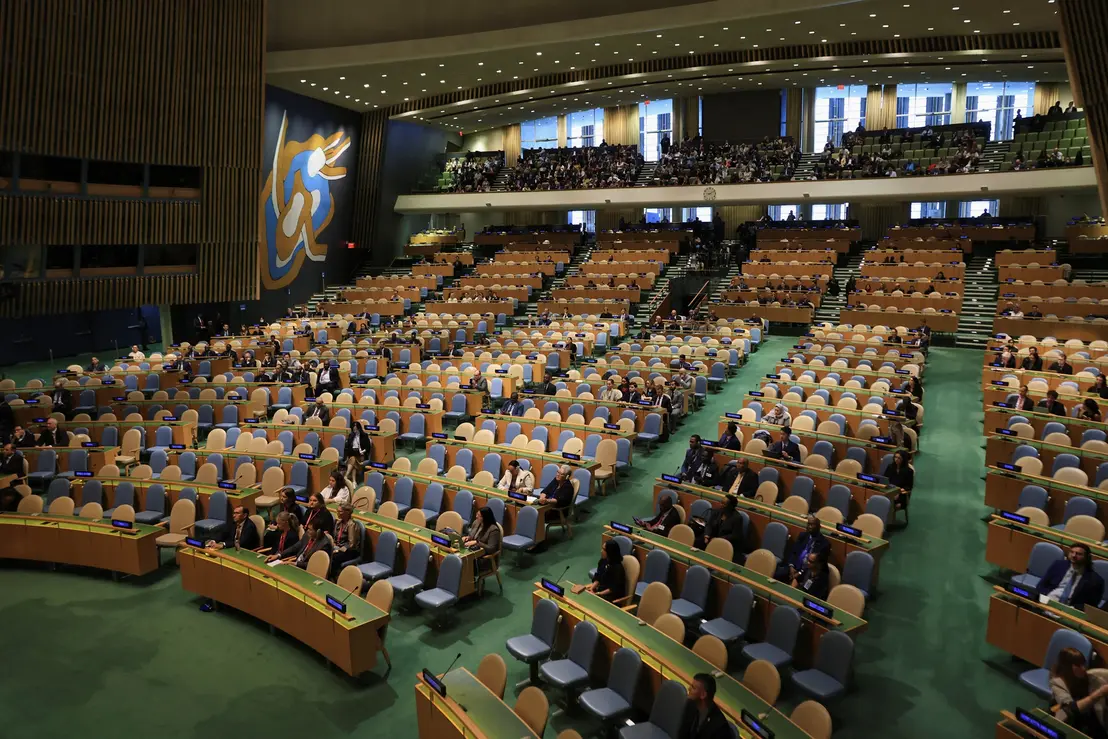 Tensions erupted at the UN General Assembly as Netanyahu vowed to continue Gaza military action, prompting several countries to walk out in protest. Brazil showed solidarity with Palestinians by wearing keffiyehs during Netanyahu's speech.