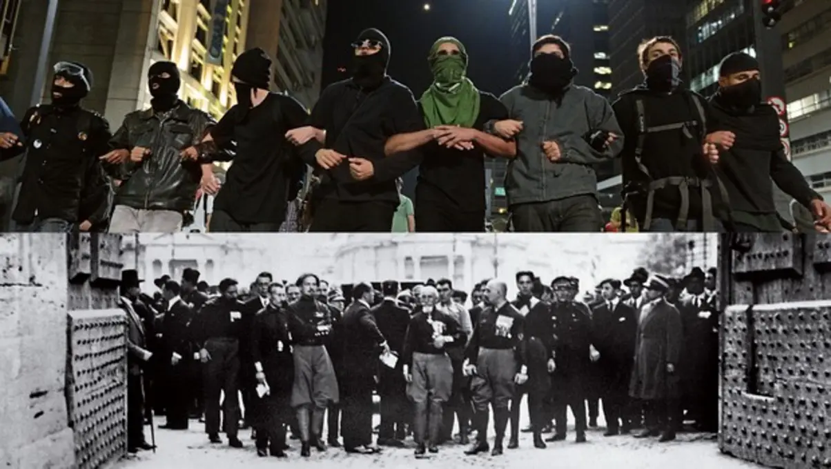 Compreenda a verdadeira natureza do fascismo e a distorção histórica do termo. Explore o conceito histórico vs. o conceito popularizado pela esquerda e desvende a complexidade do neofascismo.
