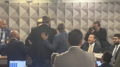 Sessão da CPMI do INSS marcada por tensão e confrontos durante o depoimento de "Careca do INSS". Recusa em responder perguntas, acusações de roubo e protestos de parlamentares culminam em interrupção da sessão.