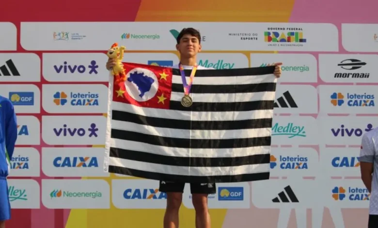 Paulista Vai Após Tricampeonato nos Jogos da Juventude 1 Equipe paulista busca tricampeonato nos Jogos da Juventude. Natação brilha com diversas medalhas, impulsionando a equipe rumo ao topo. Acompanhe a jornada dos jovens atletas pela Agência SP.