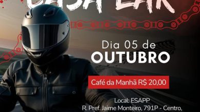 O 1o Moto Cafe de Paraguacu Paulista acontece no dia 5 de outubro na ESAPP. O evento une a paixao por motos e solidariedade em prol da Casa Lar