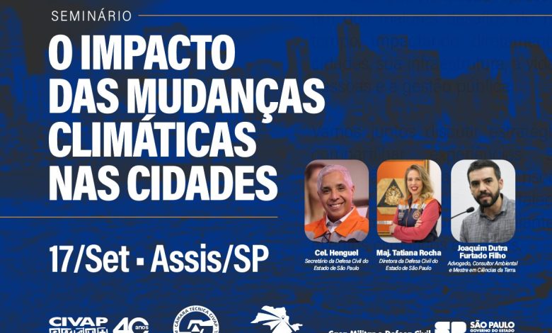 Seminário discute impacto das mudanças climáticas nas cidades em Assis 1 thumb
