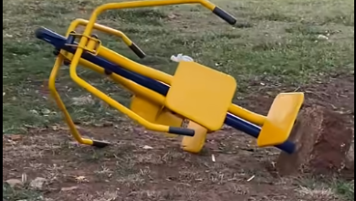 A falta de seguranca e a ma instalacao dos equipamentos na praca do bairro Fercon
