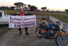 Paraguacu Paulista Kartodromo Prefeito Antian Tusuca Sam Tuzuca Protesto Cobranca Obra Inacabada Automobilismo