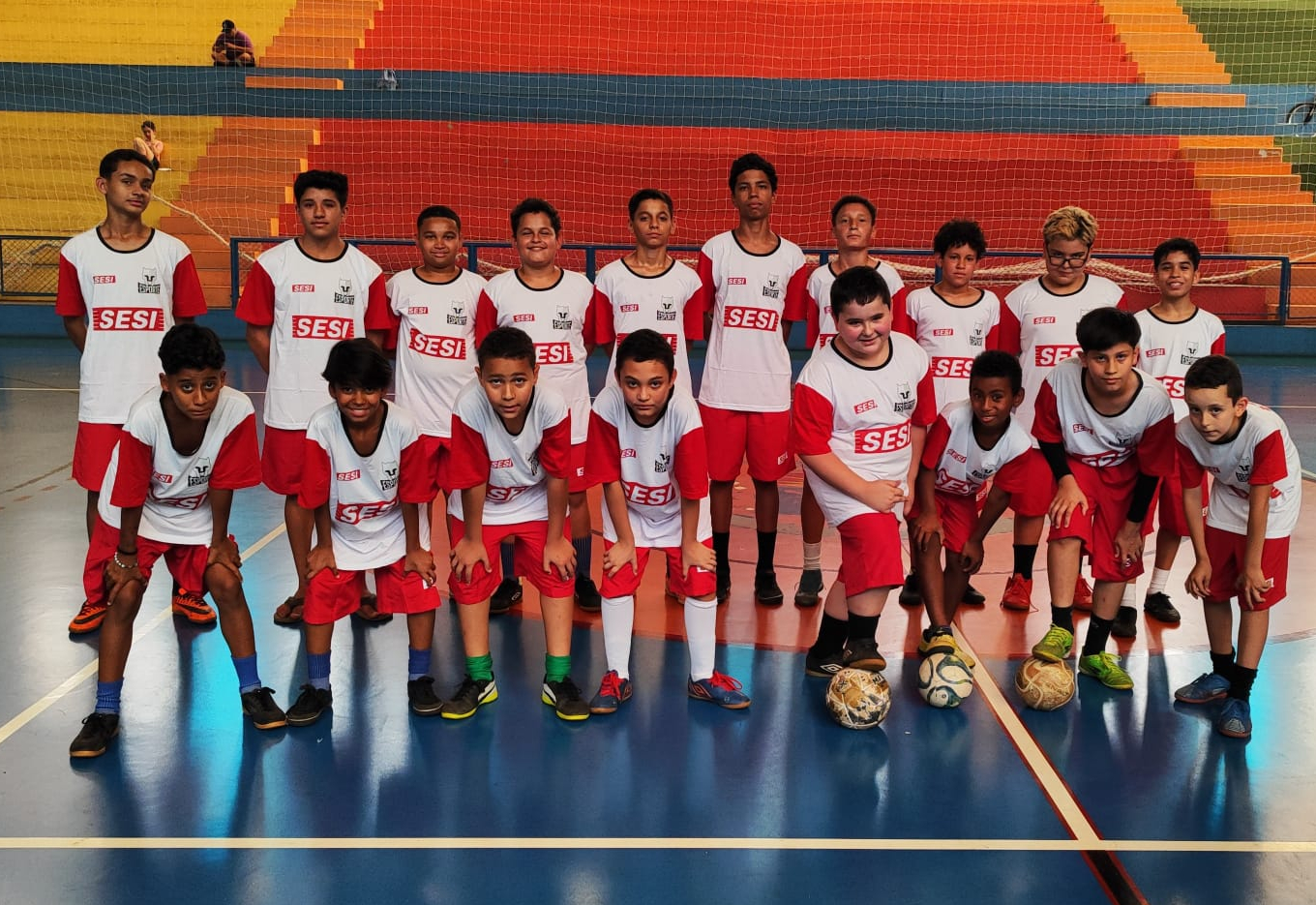 Parceria SESI e Prefeitura Fortalece Esporte em Paraguaçu 6 Parceria SESI Paraguacu Paulista