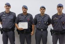Policia Militar Paraguacu Paulista Paulinho Ribeiro Medalha Cruz de Sangue Honraria Bravura Presidente Prudente 32o BPMI