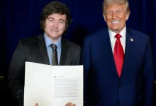 Donald Trump sugere comprar carne da Argentina para conter inflação nos EUA, após reunião com o presidente argentino Javier Milei.