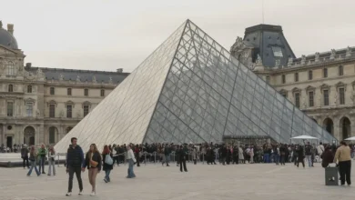 Investigação da polícia francesa revela que roubo no Museu do Louvre foi obra de pequeno grupo de indivíduos locais, não criminosos organizados, em Paris.